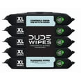 thumbnail image 2 of DUDE Wipes Fragrance Free Plus Odor Control, XL Wet Wipes, 48 Count, 5 Pack, 2 of 8