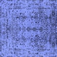 thumbnail image 1 of Ahgly Company Indoor Square Oriental Blue Industrial Area Rugs, 5' Square, 1 of 4