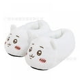 thumbnail image 6 of Kawaii Chiikawa Women Plush Slippers Anime Hachiware Usagi Cartoon Winter Home Warm Cute Cotton Slippers, 6 of 9