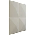 thumbnail image 2 of Ekena Millwork 19 5/8"W x 19 5/8"H Richmond EnduraWall Decorative 3D Wall Panel, UltraCover Satin Blossom White (Covers 2.67 Sq. Ft.), 2 of 6