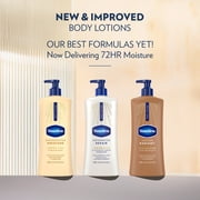 Vaseline Intensive Care Body Lotion for Dry Skin Cocoa Radiant Lotion Made with Ultra-Hydrating Lipids and Pure Cocoa Butter for a Long-Lasting, Radiant Glow, 32 fl oz