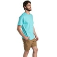 thumbnail image 3 of Fruit of the Loom Men's EverSoft Short Sleeve Crew T-Shirt, 2 Pack, Sizes S-4XL, 3 of 11