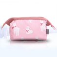 thumbnail image 3 of Bolso De La Bolsa De Embrague Del Organizador Cosmético Del Viaje De Los Hombres De Las Mujeres Pequeñas Con El Cierre De La Cremallera, 18x13x9cm Rosado Baoblaze Maletín de embrague de maquillaje, 3 of 6