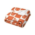 thumbnail image 2 of kladzum Pumpkin Print Throw Blanket 39.3"x29.5" Thanksgiving and Christmas Gifts Blanket Sofa Bedding Decorative Blankets Soft Cozy Travel Blanket for Bed, Couch, Office, Car, Dormitory, 2 of 6