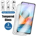 thumbnail image 1 of Protector de pantalla de vidrio templado para Xiaomi Redmi Note 11, 12 Pro Plus, 5G, 9S, 10S, 11S, 10, 9, 8 Pro, 10C, 9A, 8, 3 unidades, 1 of 3