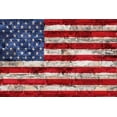 thumbnail image 2 of Nobleworks, Inc. 32x23 White Modern Wood Framed Museum Art Print Titled - Flag 20, 2 of 4