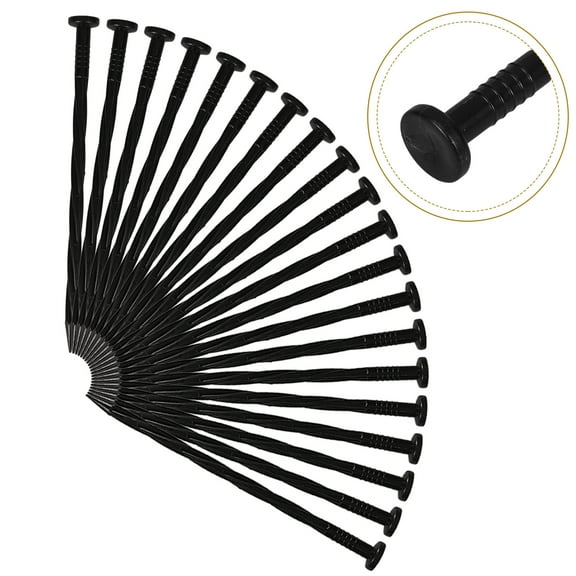 GOOHOCHY 30pcs Landscaping Stakes Landscape Plastic Nail Landscape Stakes Edging Crafting Stake