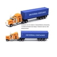 thumbnail image 5 of 1/65 Diecast Alloy Container Truck Engineering Vehicle Model Education Kids Toy, 5 of 5