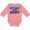 Mauve, variant on Inktastic My Dad is My Superhero Boys or Girls Long Sleeve Baby Bodysuit