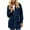 Navy, variant on Cilsoka Womens Fleece Jacket Zip Up Sherpa Coats 2025 Oversized Long Sherpa Hoodie Fuzzy Jackets Warm Teddy Coat Winter Hooded Jackets with Pockets