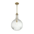 thumbnail image 4 of Warm Brass One Light Pendant from the Brandon Collection, 4 of 5
