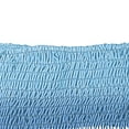 thumbnail image 6 of Amazhiyu Womens Summer Strapless Dresses Satin Tie Dye Smocked Waist Sexy Mini Sundress, 6 of 7