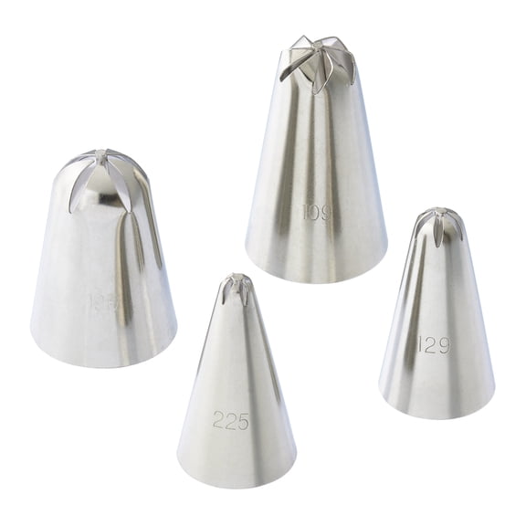 8 Pack: Drop Flower Tip Set by Celebrate It