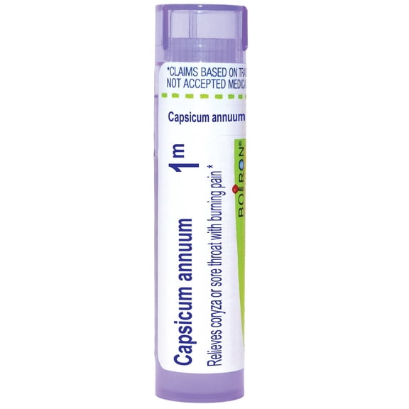 Boiron Capsicum Annuum 1M Homeopathic Single Medicine For Allergy 80 Pellet