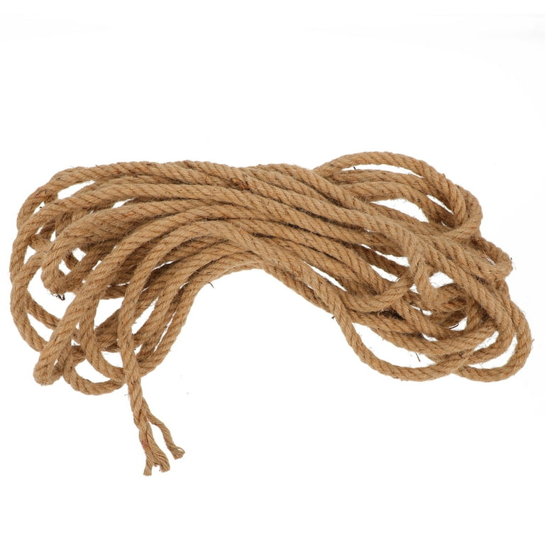 Rope Twine Jute TwineHeavy Duty Picture Climbing Rope Thick Natural  StringBundling String Wrapping Gift Crafts