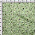 thumbnail image 4 of oneOone Cotton Poplin Light Green Fabric Floral Sewing Material Print Fabric By The Yard 56 Inch Wide, 4 of 4