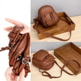 thumbnail image 4 of Bolso Monedero Cartera informal Encantador titular Ladies Correa ajustable Tote PU Bolso de hombro para viajar Cosméticos Marrón, 4 of 4