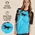thumbnail image 4 of Horse Fair Isle LazyOne Women's Leggings and Tees, Pajama Separates, Cozy Loungewear for Women (MEDIUM), 4 of 6