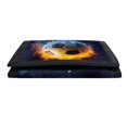 thumbnail image 5 of CHAQLIN Fire Soccer Print Trifold Pouch for Sports, Polyester Trifold Card Wallet with Slim Foldable Children's Wallet, 5 of 7