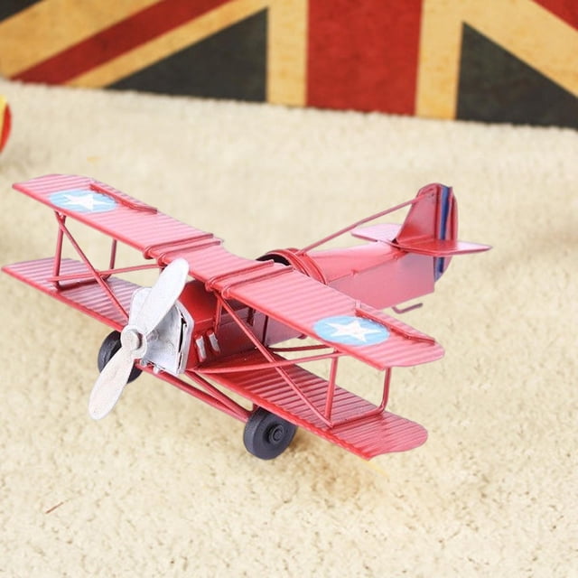 Decoración de , Adorno de Colgante para Habitación de , Accesorio fotografía, Decoración de Escritorio, Oficina, Dormitorio, Rojo Hugo Colgante Aviones