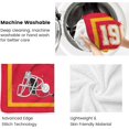 thumbnail image 6 of Football Blanket Ultra Soft Flannel Throw Blankets Lightweight Warm Travel Blanket Football Gifts 50"x40", 6 of 6