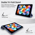 thumbnail image 4 of For Redmi Pad Case Flip Stand PU Protective Cover For 2022 Xiaomi Redmi Pad 10.61 inch Leather Shell Tablet Protective Case Dark blue Redmi Pad 10.61 inch, 4 of 6