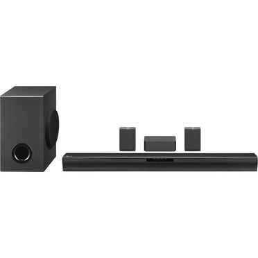 LG SQC4R 4.1 Ch Soundbar with Wireless Subwoofer and Rear Speakers