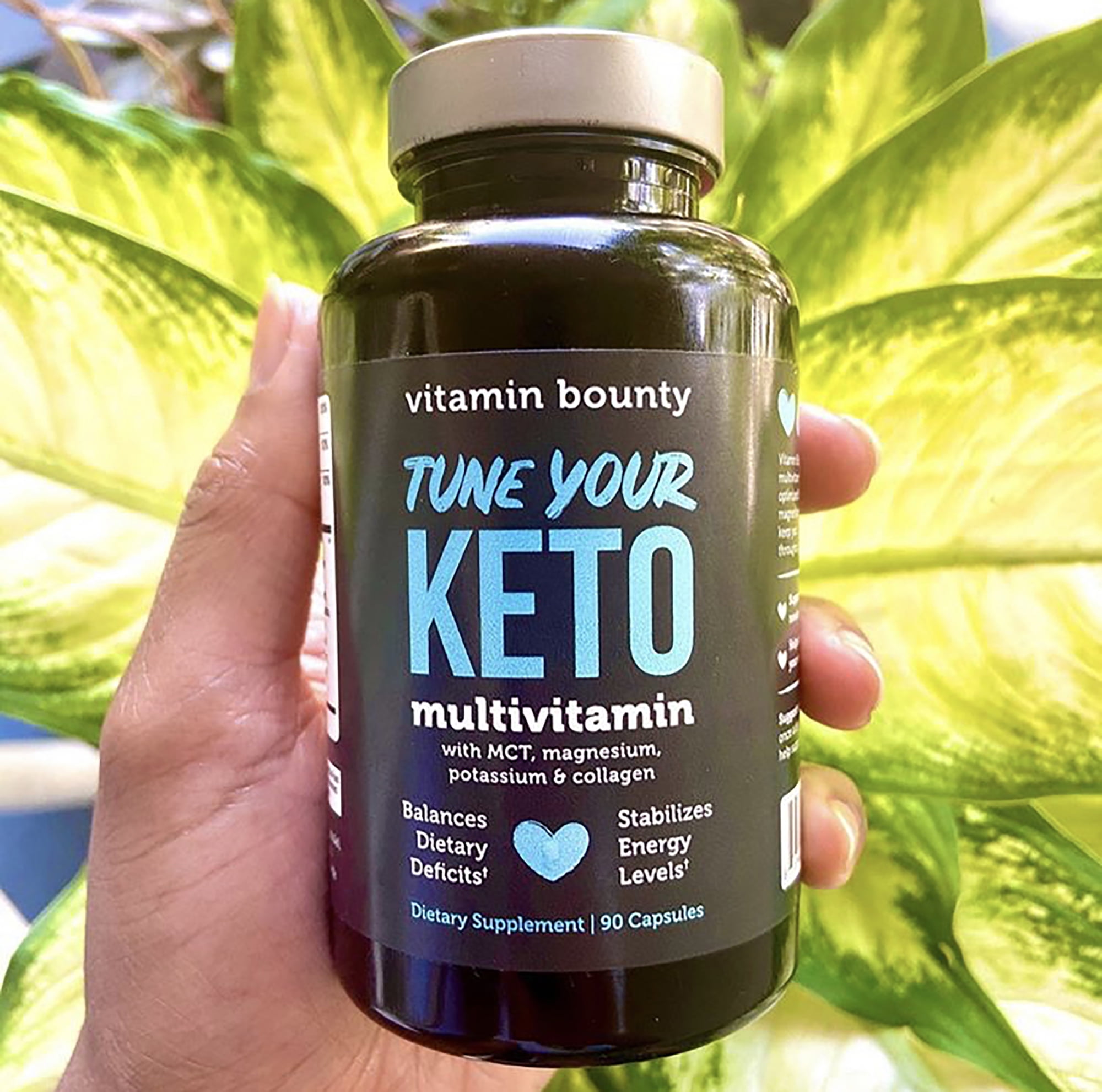 Tune Your Keto Multivitamin by Vitamin Bounty - Dietary Supplement for Adults, Supports Keto Diet