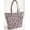 Pink, variant on Hummingbirds Tote Bag (Small Oval Tote) (Blue)