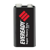 2 PK, Eveready 1222SW-Eveready Super Heavy Duty 9V Carbon Zinc Battery