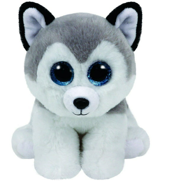 Buff Wolf Beanie Baby Small - Stuffed Animal by Ty (42183) 