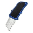 thumbnail image 2 of Cuchillo artístico de aleación de aluminio aeroespacial | Cara de lija Mango ergonómico antideslizante | Cortador de papel de precisión para oficina de fabricación de modelos de bricolaje artesanal, 2 of 7