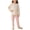 Q269 Pink, variant on Mifsaly Girls Boys Cotton Pajama Set Graphic Long Sleeve Crewneck Sleepwear Tops and Long Pants Soft Comfortable Fall Winter Casual Indoor Clothes