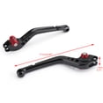 thumbnail image 2 of Long Clutch Brake Lever For KTM 390 2019 Black, 2 of 10
