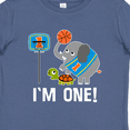 thumbnail image 4 of Inktastic Basketball 1st Birthday for One Year Old Boys Baby T-Shirt, 4 of 5