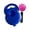 Boule Rose Bleu, variante sur Colaxi Entraîneur de Pickleball Améliorer la Vitesse Adulte Enfants Portable Améliore les Habiletés Joueur Pickleball Solo Équipement Aide à l'Entraînement de Pickleball Balle Verte Bleu