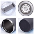 thumbnail image 3 of 1pcs Stainless Steel Straw Mug Straw Ice Bar Mug Car Portable Thermal Mug, 3 of 6