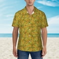 thumbnail image 5 of Picia Corn 6 Gentle Cotton Regular Fit Short Sleeve Casual Hawaiian Shirt for Men-XX-Large, 5 of 8