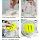 thumbnail image 4 of Pelota para hámster, 14,5 cm, rueda transparente para hámster, pelota para correr para hámsteres y ratones, juguetes de plástico, elimina el aburrimiento y aumenta la actividad Adepaton 220893-3, 4 of 9