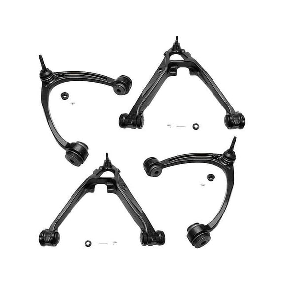 Front Control Arm Set - Compatible with 2007 - 2013 Chevy Avalanche 2008 2009 2010 2011 2012