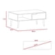 thumbnail image 2 of Mesa de centro Klik oslo blanco, 2 of 4