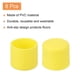 thumbnail image 3 of Uxcell 8 piezas tapas de patas de silla, 1-1/8' diámetro interno, tapas de pies antideslizantes, protectores de suelo para patas de silla, 3 of 6