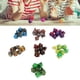 thumbnail image 5 of Polyhedral Dice Set, Role Playing Dice Fine Workmanship Clear Golden Number 7 Colors 49PCS For Card Games, 5 of 8