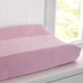 thumbnail image 4 of Colchoneta para Cambiar Contorneada Delta Children con Funda de Peluche Rosa, 4 of 7