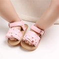 thumbnail image 4 of Baby Girls Boys Sparkly Bowknot Sandals Premium Soft Anti-Slip Rubber Sole Infant Summer Outdoor Shoes Toddler First Walkers, 4 of 6