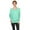 Mint, variant on Women's Trendy Style Dolman Long Sleeves Solid Top