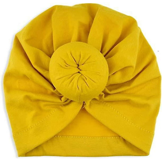 Conjunto de turbante para bebe de 5 uds jaune Noir Rouge Blanc Rose Naissance Chapeau Bowknot Mignon Lastique Enfant Chapeau Garon Bb Chapeau Walmart en linea