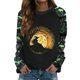 thumbnail image 1 of Sudadera con capucha y sombrero de bruja y calabaza de Halloween para mujer: jersey informal de manga larga para otoño, 1 of 6