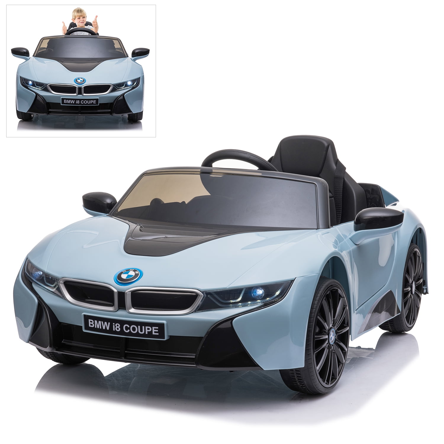 Licensed Bmw I8 Coupe Kids Electric Ride On Car With Parental