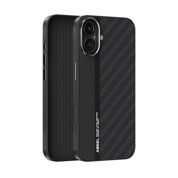 for iPhone 16 Carbon Fiber Pattern Case, Magnetic Case[Compatible with Mag-Safe] Smooth Slim Fit Shockproof Women Men Protective Sturdy Durable Case for iPhone 16,A